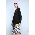 LADIES SWEATSHIRT MIT QUASSEN